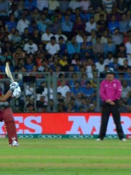 Lendl Simmons Innings for West Indies V India Video ICC WT20 2016
