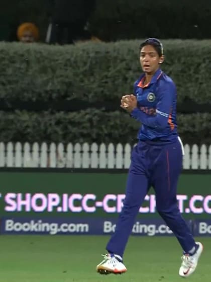 Wicket: Mondal pulls it straight to mid-wicket