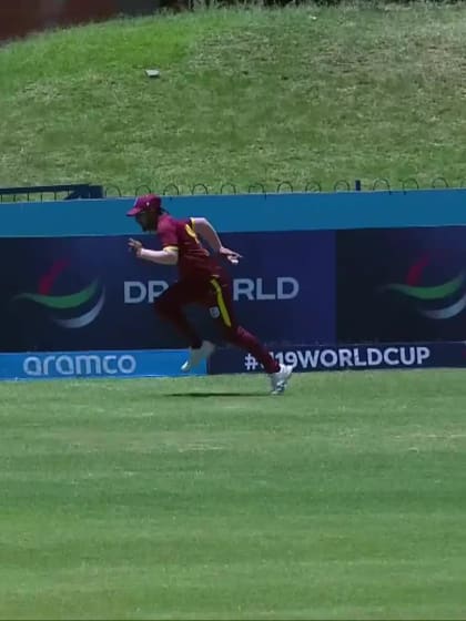 Ravishan Silva with a Four vs. West Indies