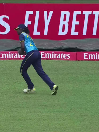 J Claxton with a Batting vs Sri Lanka Women Under-19