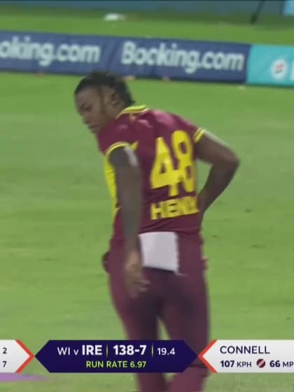 Wicket-Leah-Paul-West-Indies-Women v Ireland ICC T20WC 2023