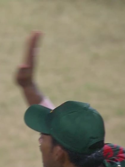 Gulshan Jha - Wicket - Bangladesh vs Nepal