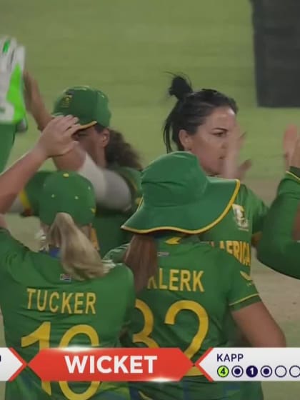 Wicket-Georgia-Plimmer-South-Africa-Women v New-Zealand-Women ICC T20WC 2023