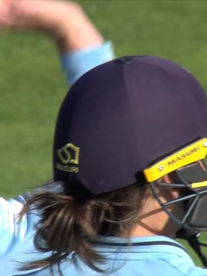 WICKET: Salma Khatun gets a big top edge