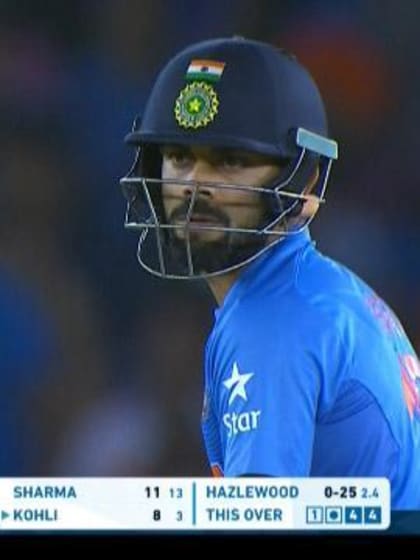 Virat Kohli Innings for India V Australia Video ICC WT20 2016