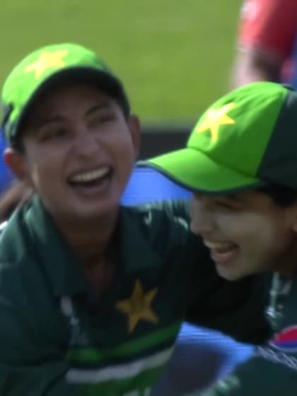 WICKET: Mignon du Preez gone without scoring