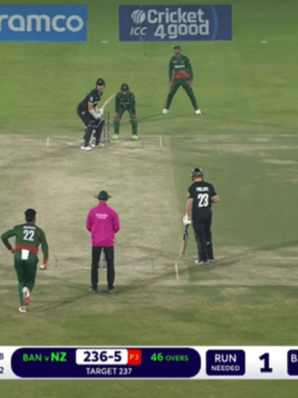 Michael Bracewell hits the winnings runs as NZ land semi-final berth | BAN v NZ | Champions Trophy 2025