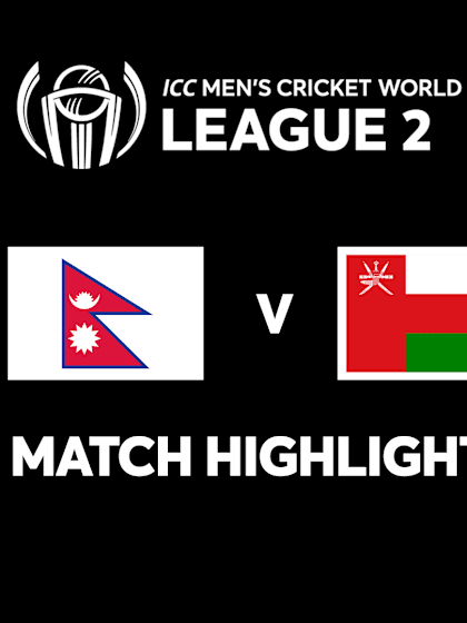 Nepal v Oman | Match Highlights | CWC League 2