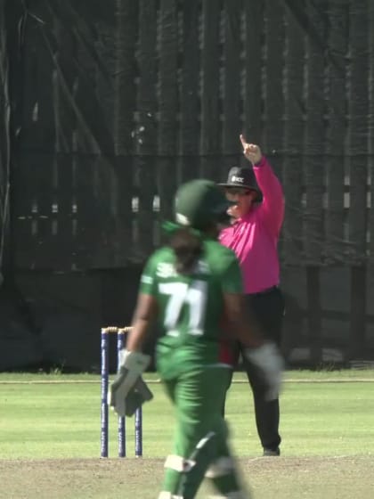 Wicket-Javeria-Wadood-Pakistan-Women v Bangladesh-Women ICC T20WC 2023