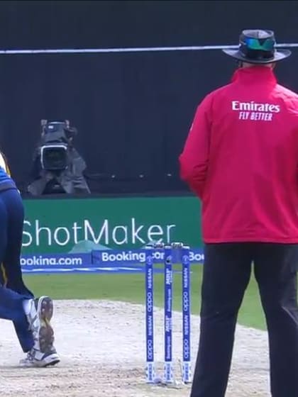 CWC19: ENG v SL - Vince caught in the slips