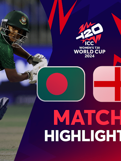 Spinners help England overcome Bangladesh | Match Highlights | WT20WC 2024






