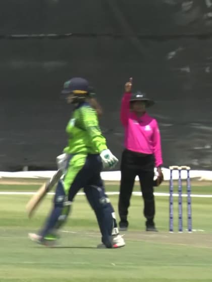 Wicket-Cara-Murray-Sri-Lanka-Women v Ireland-Women ICC T20WC 2023