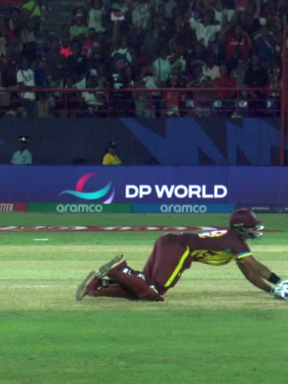 Nicholas Pooran - Wicket - West Indies vs Afghanistan