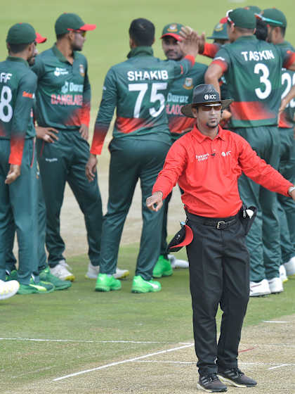Paleker, Wharf included in the 2025-26 Emirates ICC Elite Panel of Umpires