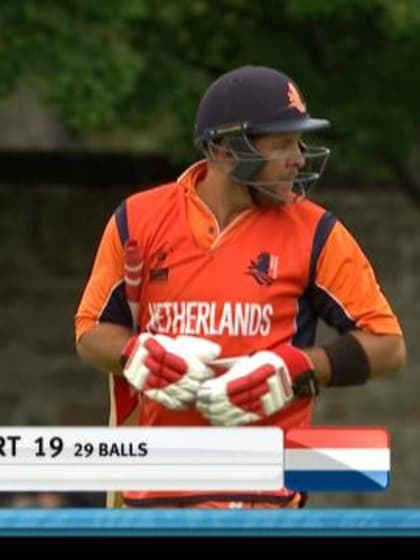 Michael Swart Wicket – UAE vs NED