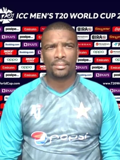 25 October - Sharjah - Pakistan Coach Vernon Philander pre-match press conference