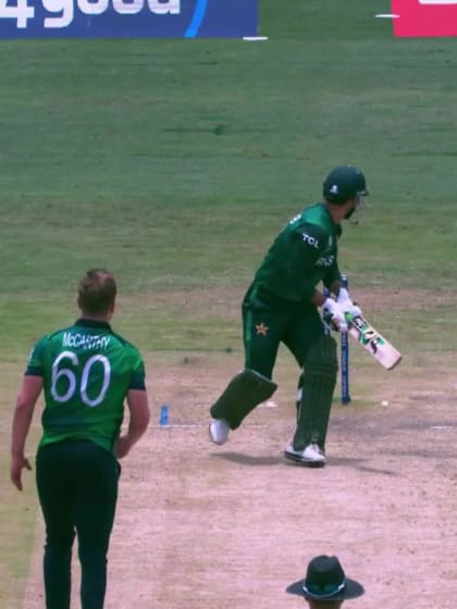 Shadab Khan - Wicket - Pakistan vs Ireland