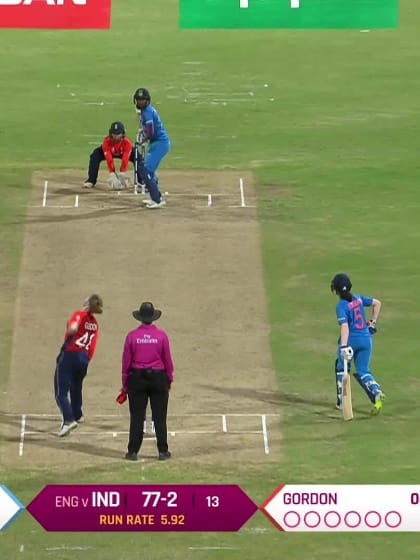 Six - Harmanpreet Kaur - England v India