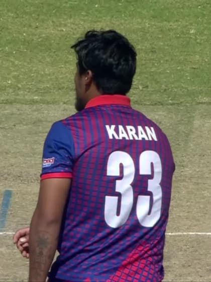 Muhammad Jawadullah - Wicket - Nepal vs UAE