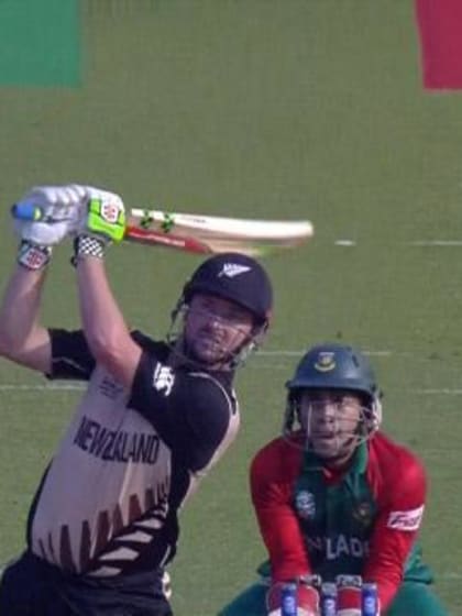 Colin Munro Match Hero for New Zealand v Bangladesh ICC WT20 2016
