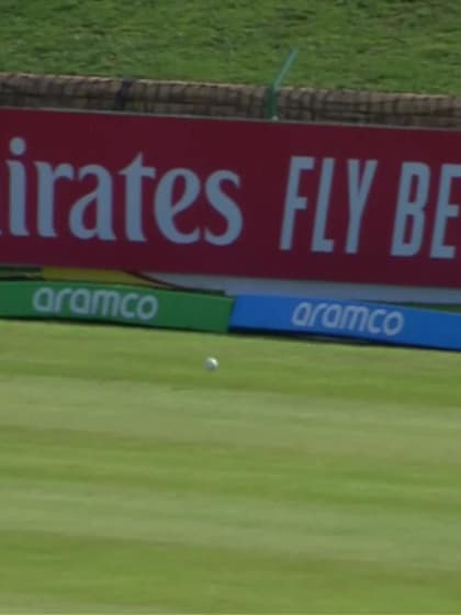 Ahmad Hassan with a Four vs. Ireland