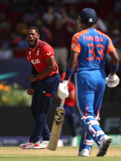 An eventful Chris Jordan over | IND v ENG | T20WC 2024