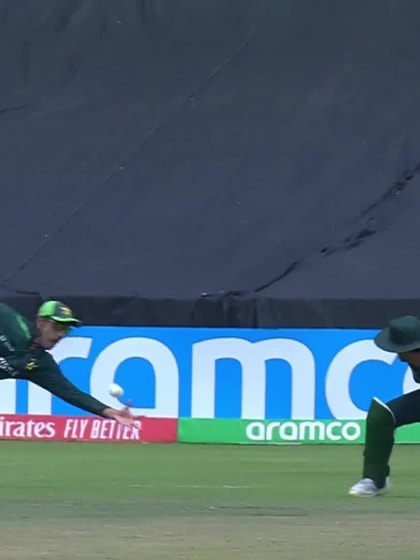 Jishan Alam with a Four vs. Pakistan