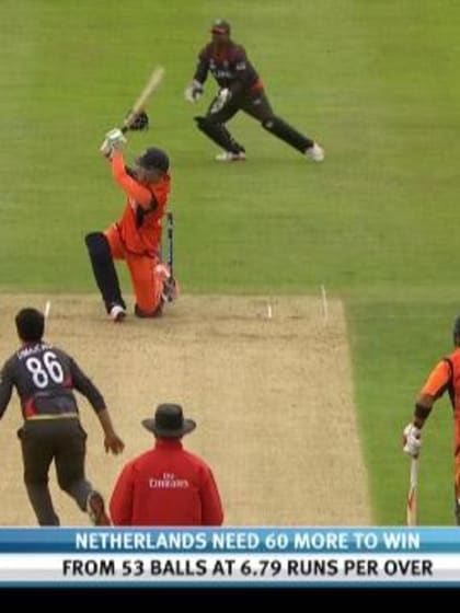 Netherlands innings super shots