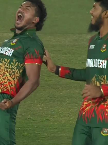 Will Young - Wicket vs Bangladesh