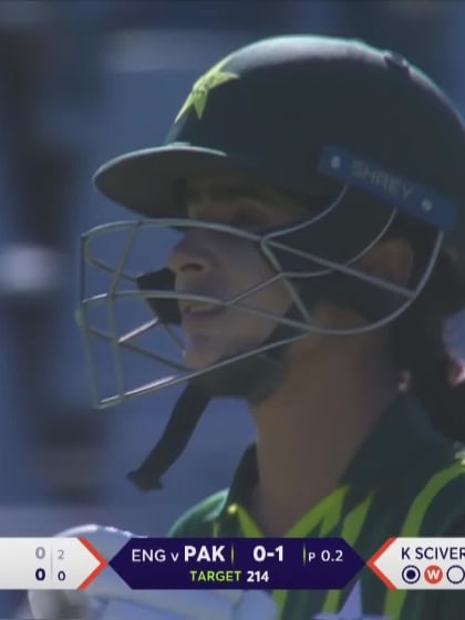 Sadaf Shamas - Wicket - England vs Pakistan