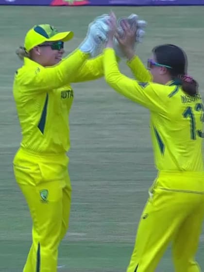 Wicket-Trisha-Gongadi-India-U19s-Women v Australia-U19s-Women ICC U19W T20WC 2023