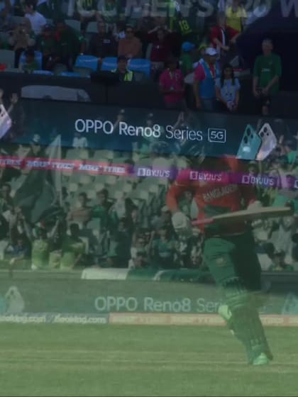 Wicket - Nasum Ahmed - Pakistan v Bangladesh ICC T20WC 2022