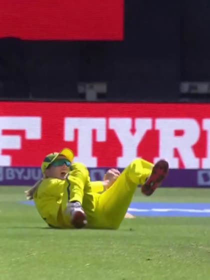 WICKET: Dottin nicks a sharp catch to first slip