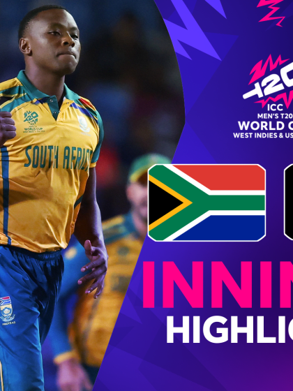 A near-perfect day for South Africa bowlers | SF 1 | Innings Highlights | T20WC 2024