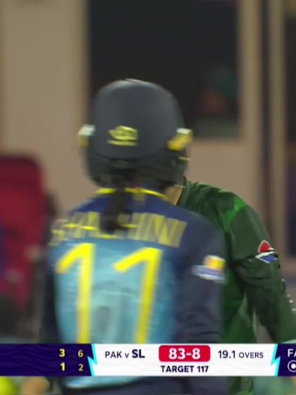 Sachini Nisansala - Wicket - Pakistan vs Sri Lanka