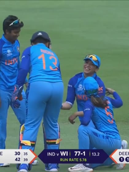 Smriti Mandhana takes a screamer | Women's T20WC 2023