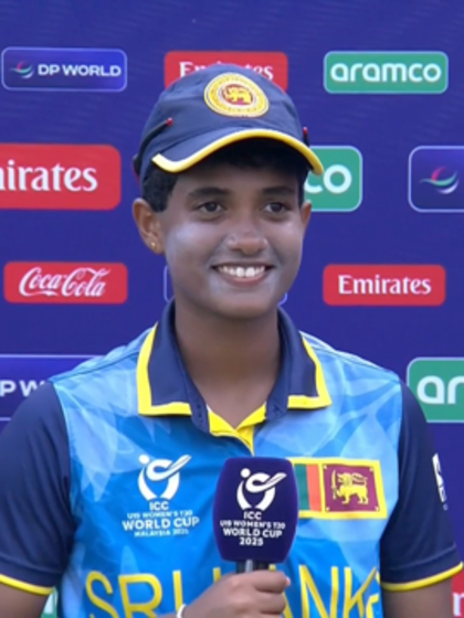 Manudi Nanayakkara Sri Lanka Post Match Interview : 29 January