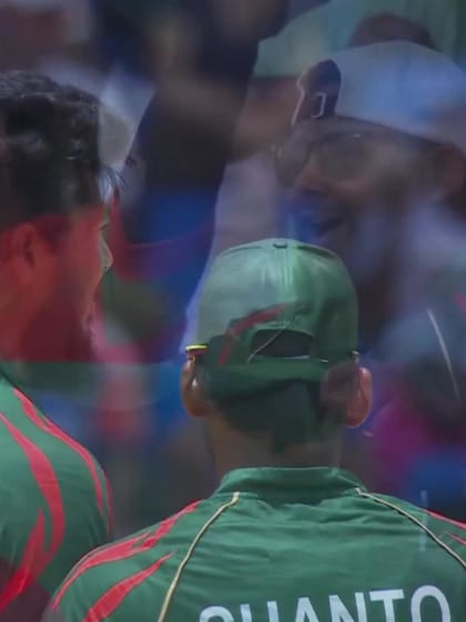Shivam Dube - Wicket - India vs Bangladesh