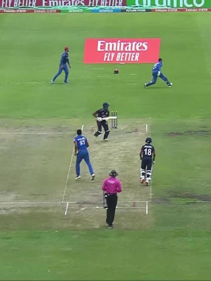 Amogh Arepally with a Four vs. Afghanistan