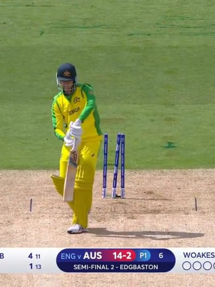 CWC19 SF: AUS v ENG - Handscomb gets into trouble driving