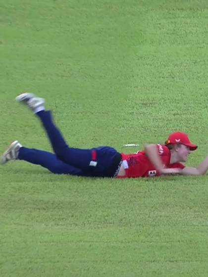 Kate Irwin with a Batting vs England Women Under-19