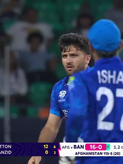 Tanzid Hasan - Wicket - Afghanistan vs Bangladesh