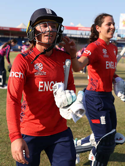 England race to impressive 10-wicket win over Scotland