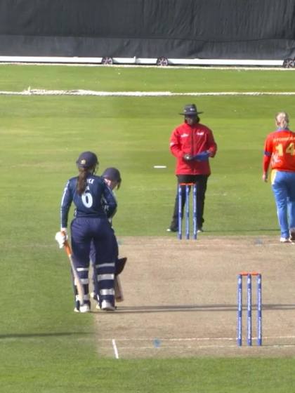 ICC T20WC Qualifier: SCO v NAM - Sarah Bryce 37*, highlights