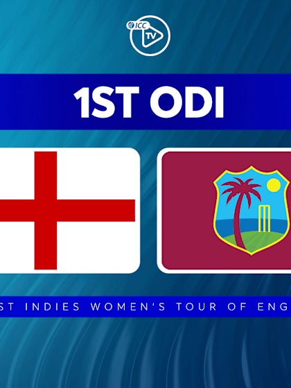 1st ODI: England v West Indies (1st Innings)