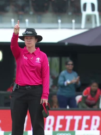 Wicket: Akter snares Ghosh to break big partnership
