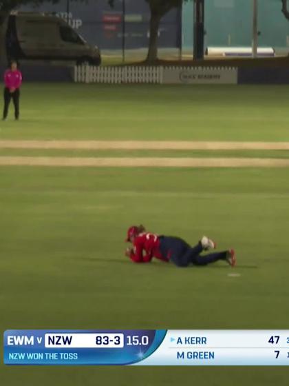 Maddy Green - Wicket - England Women vs New Zealand Women