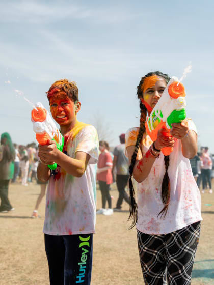 Splash of colours in Texas as Holi festivities blend with the ICC Men's T20 World Cup 2024 Trophy Tour 