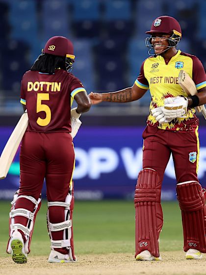 Dottin finishes the game with a flurry of boundaries | WT20WC 2024