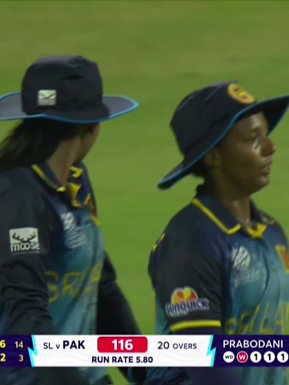 Sadia Iqbal - Wicket - Pakistan vs Sri Lanka